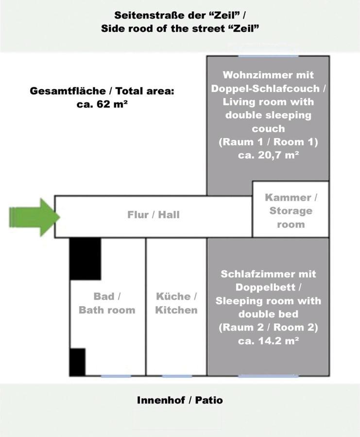 Apartment Im Zentrum Francoforte sul Meno Esterno foto